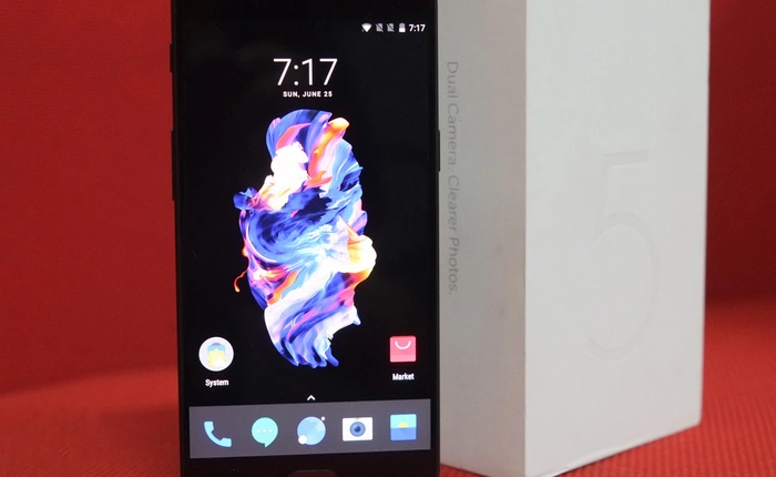 Mở hộp OnePlus 5 giá 14.5 triệu tại Việt Nam: Thiết kế và camera kép giống iPhone 7 Plus, Snapdragon 835, RAM 8GB