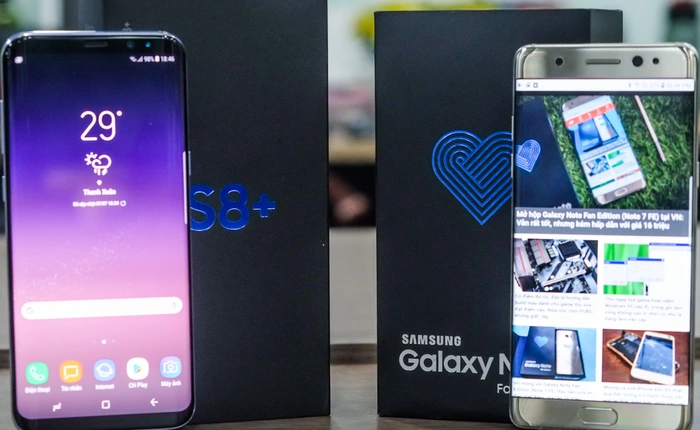 Galaxy Note 7 Fan Edition và Galaxy S8+: 16 triệu "chốt" luôn hay cố thêm chút nữa để lên đời hẳn?