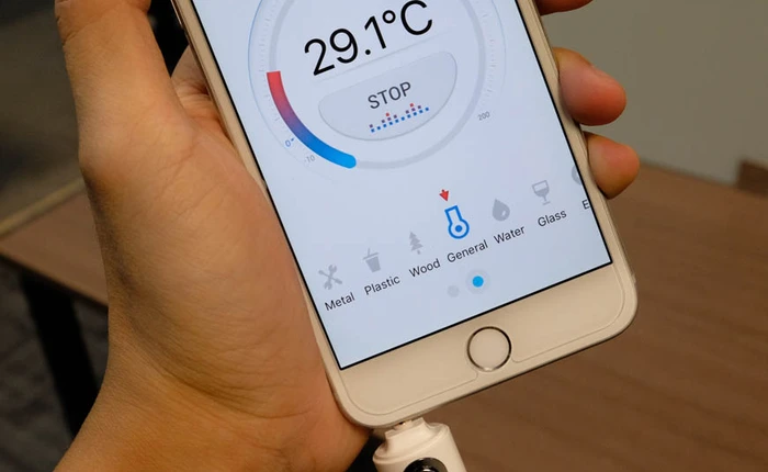 Trên tay nhiệt kế thông minh Croise.a: Nhỏ gọn, dễ sử dụng, an toàn, kết quả chính xác