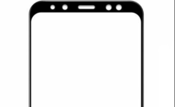 Lộ diện mặt trước của Galaxy A8 (2018): Màn hình vô cực, camera selfie kép