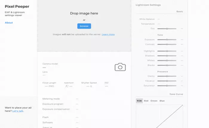 "Đoán già đoán non" làm gì khi trang web này giúp bạn "lục tung" thông số ảnh đã hậu kỳ từ Lightroom một cách dễ dàng
