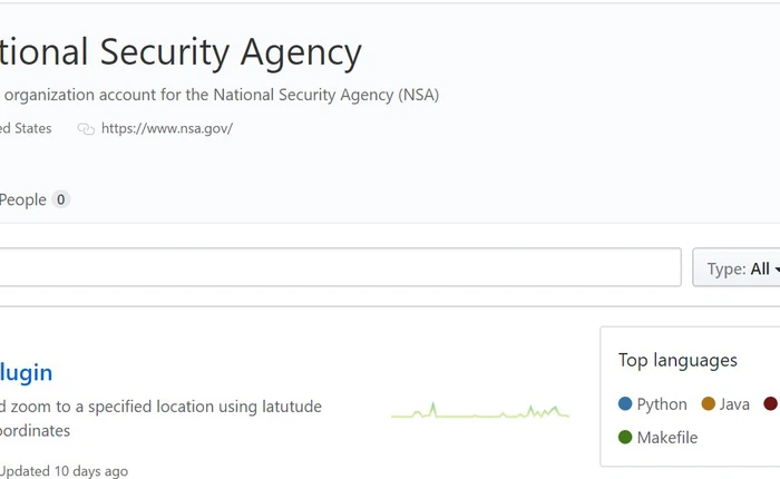 Cơ quan An ninh Quốc gia Mỹ bất ngờ tạo tài khoản trên Github và chia sẻ code