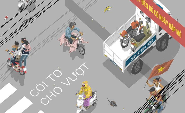 Chơi ngay tựa game Việt cho bạn làm "ninja xe ga" vượt chướng ngại vật