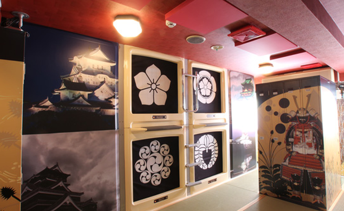 Khách sạn buồng kén thời Edo ở Tokyo sẽ cho bạn trải nghiệm cuộc sống của những Samurai thực thụ