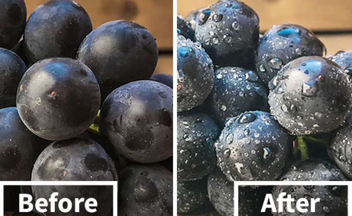 Muốn mẫu vật của bạn lung linh hơn khi lên ảnh? Hãy cho chủ thể một chút... nước