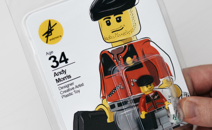 Nhà thiết kế vừa ra trường làm CV bằng LEGO để đi xin việc cho nó dễ