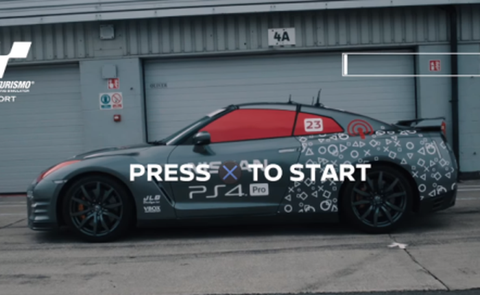 Gran Turismo đời thực: Bạn có thể lái một chiếc Nissan GT-R bằng tay cầm PS4