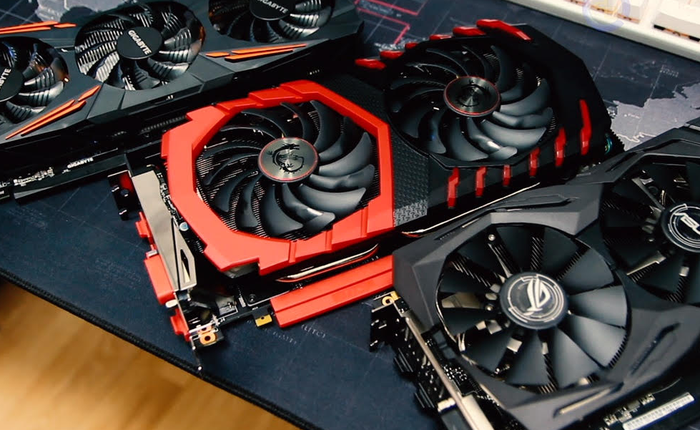 So sánh 3 phiên bản 1070 Ti của Gigabyte, Asus và MSI