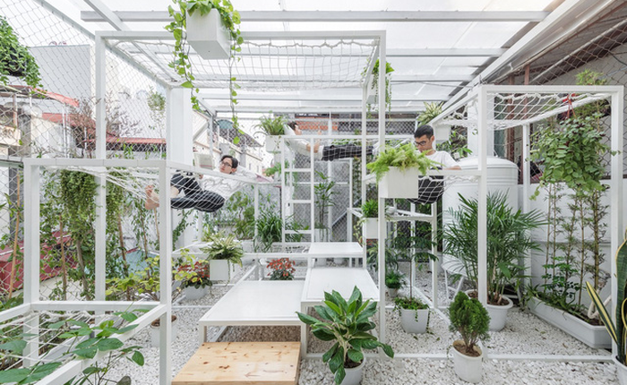 Tầng thượng xanh tươi của KTS Việt lọt Top 10 công trình có tác động tích cực đến xã hội của năm 2017 do Designboom bình chọn