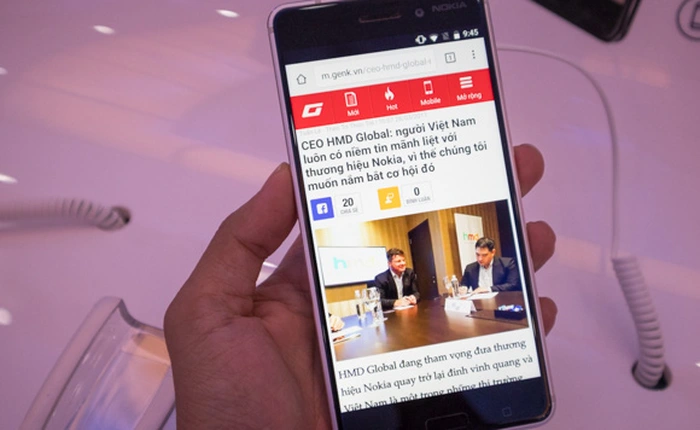 Trên tay Nokia 6 chính hãng, Có 5 màu, giá rẻ hơn cả hàng xách tay