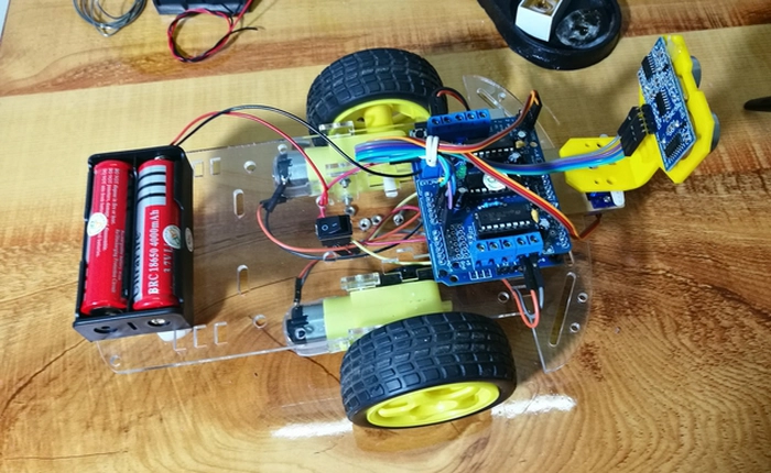 Hướng dẫn chế thêm "mắt" cho xe đồ chơi, tự né vật cản, không bao giờ tai nạn