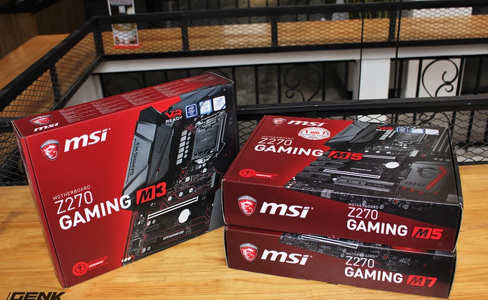 Đánh giá bộ ba bo mạch chủ MSI Z270 Gaming M series: Đấu sĩ trên nhiều hạng cân lớn.