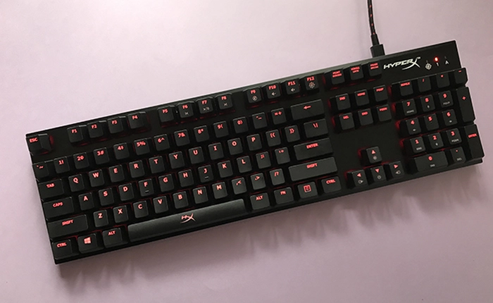 Đánh giá bàn phím HyperX Alloy FPS: đơn giản mà hiệu quả