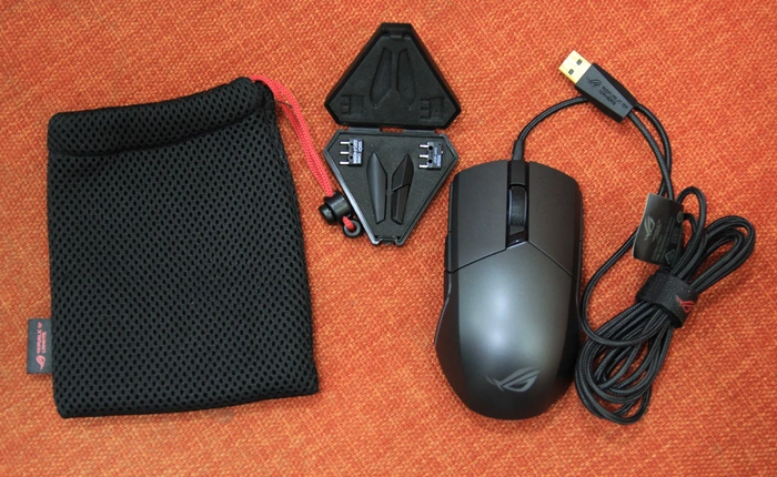 Cận cảnh chuột chơi game Asus ROG Pugio - con dao găm sắc bén dành cho game thủ