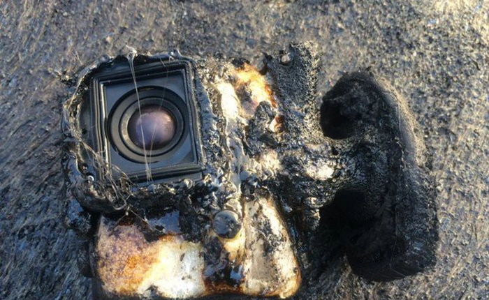 Đừng liều như anh chàng này: cháy GoPro chỉ vì quay phim gần dung nham núi lửa