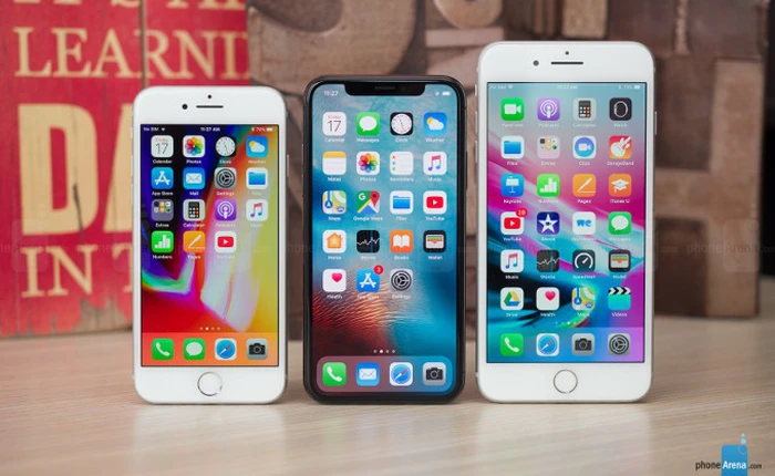 Sức hút của ba "anh em" iPhone X, 8/8 Plus vẫn thua xa bộ đôi iPhone 6/6 Plus khi mới ra mắt