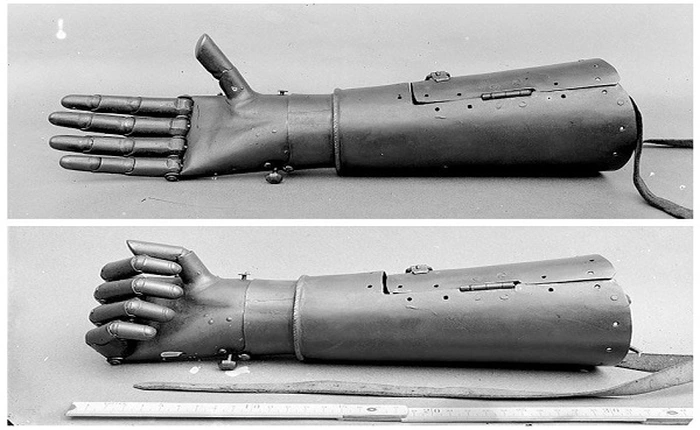 Cách đây mấy trăm năm, người đàn ông Đức này đã chiến đấu với 2 bàn tay sắt như Iron Man