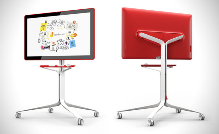 Google ra mắt Jamboard - đối thủ của Microsoft Surface Hub, màn 4K 55 inch, bán ra vào tháng 5, giá 5.000 USD