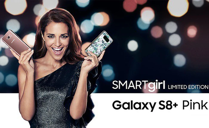 Samsung trình làng phiên bản Galaxy S8+ nữ tính nhất thế giới