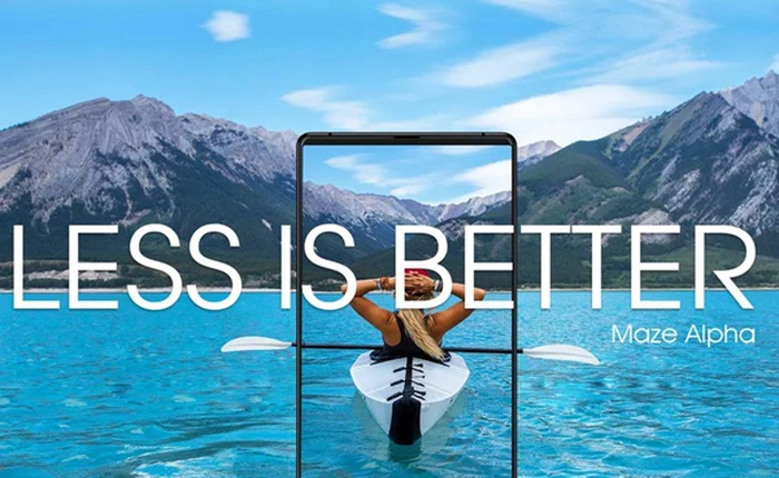 Hãng smartphone vô danh Trung Quốc gây chú ý với quảng cáo cho chiếc smartphone viền màn hình siêu mỏng, camera kép