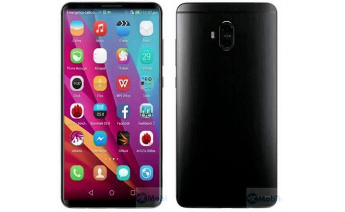 Huawei Mate 10 Pro lộ diện, không có cảm biến vân tay ở mặt sau, sẽ sử dụng nhận dạng khuôn mặt như iPhone X?