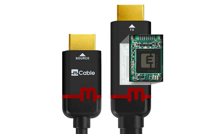 Cáp HDMI tích hợp chip tín hiệu video giúp hạn chế tình trạng răng cưa khi chơi game