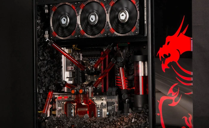 Ngắm "Hang Rồng", bộ máy tính cực ấn tượng sẽ xuất hiện tại Intel Extreme PC Master cuối tuần này