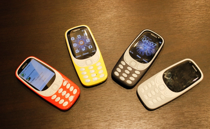 Cận cảnh loạt điện thoại Nokia mới tại Việt Nam, có cả huyền thoại 3310 đủ 4 màu sặc sỡ