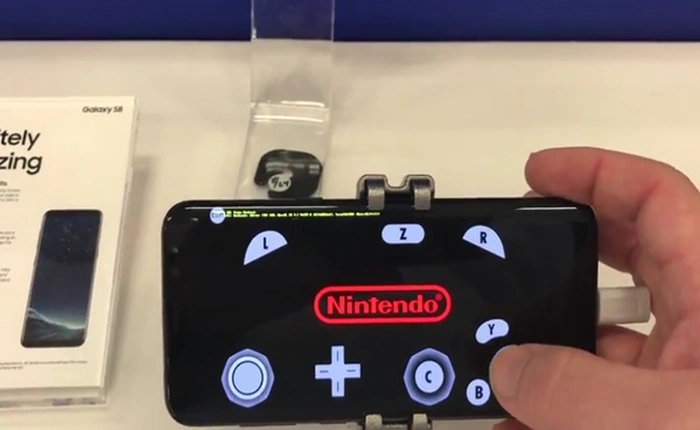 Galaxy S8 tái tạo hoàn hảo trải nghiệm chơi game trên máy console GameCube của Nintendo