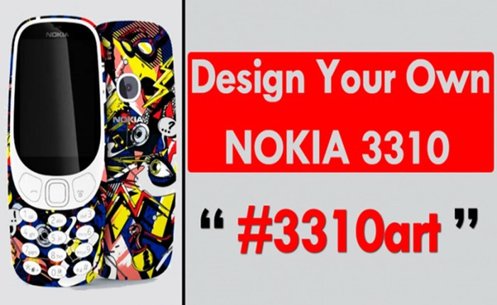 Nokia mở cuộc thi thiết kế mẫu mã cho Nokia 3310