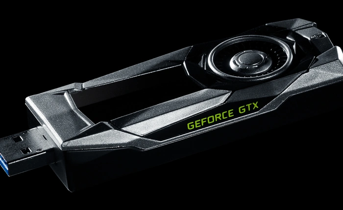 Tưởng chỉ là trò đùa Cá tháng Tư nhưng chiếc USB GeForce GTX này lại trở thành hiện thực