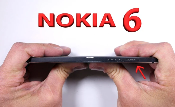 Tra tấn cào xước, đốt cháy, bẻ cong Nokia 6