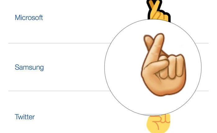 Samsung cập nhật emoji mới cùng với Galaxy S8, biểu tượng nói dối vẫn có sáu ngón tay