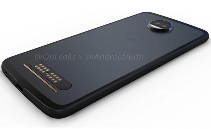 Lộ ảnh thiết kế Moto Z2 Force, vẫn có module, camera kép siêu lồi