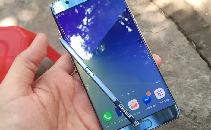 Không sợ cháy nổ, Galaxy Note7 cũ vẫn được đem ra mua bán