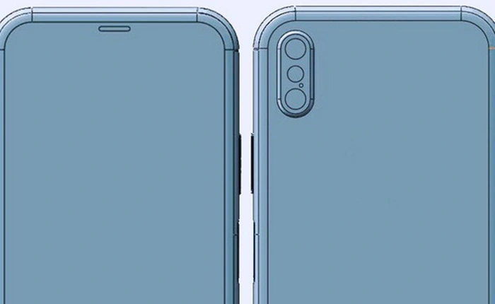 Lộ diện bản vẽ CAD của iPhone 8