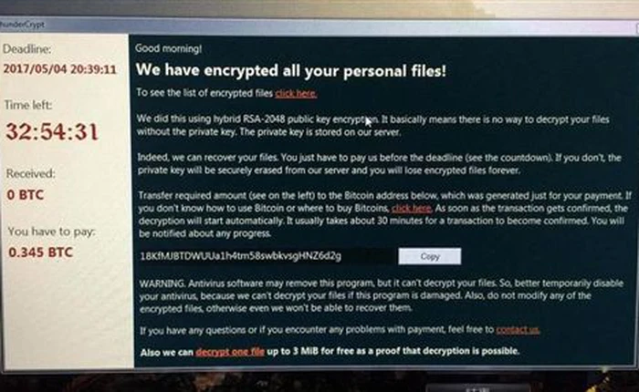 Ransomware giải mã miễn phí cho người dân ở Đài Loan vì nạn nhân quá nghèo