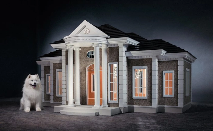 Đây là chiếc chuồng chó xa hoa nhất thế giới, giá 4,5 tỷ đồng, cần bốn tháng để xây dựng