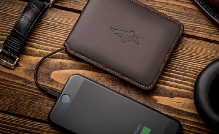 Volterman: Ví tiền kiêm sạc dự phòng, Wifi-Hotspot, được tích hợp Bluetooth, GPS cùng khả năng chống trộm siêu việt