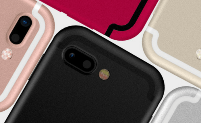 Xuất hiện phiên bản iPhone 7 Plus thu nhỏ cực kỳ dễ thương, màn hình 2.54 inch, chạy Android 6, camera sau 5 MP, giá 1,2 triệu