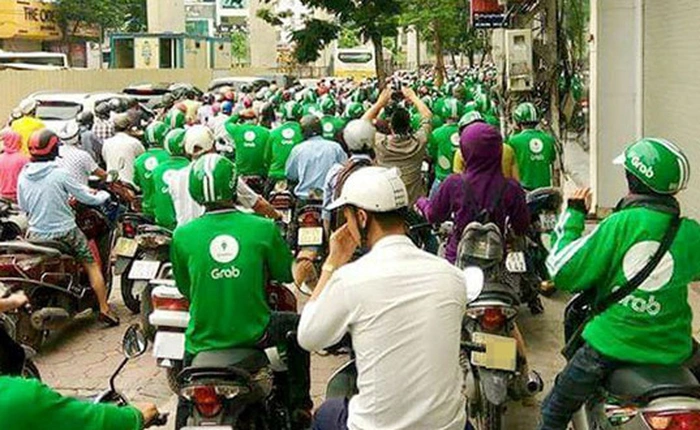 Grab sẽ tăng phí dịch vụ lên 20% đối với toàn bộ tài xế GrabBike vào 5/9