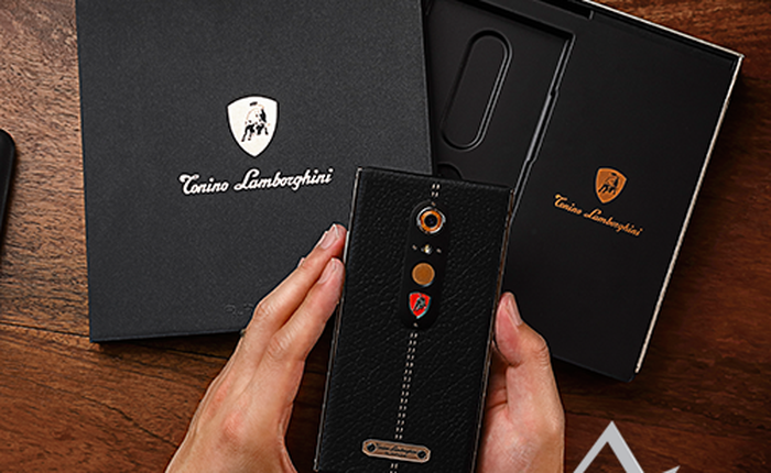 Lamborghini ra mắt smartphone Android siêu sang, khung kim loại lỏng, da chế tác bằng tay, giá 2.450 USD, có bán tại Dubai