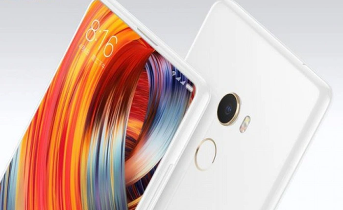 Xiaomi trình làng smartphone không viền màn hình Mi MIX 2, viền camera mạ vàng 18K, có phiên bản đặc biệt với thân máy hoàn toàn bằng gốm