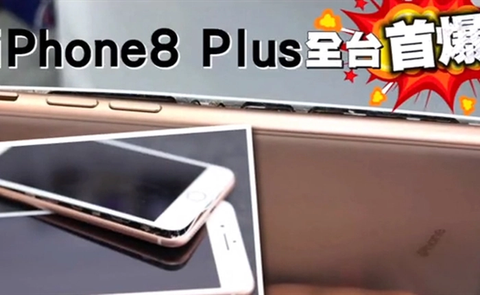 Một chiếc iPhone 8 Plus phát nổ sau 3 phút cắm sạc