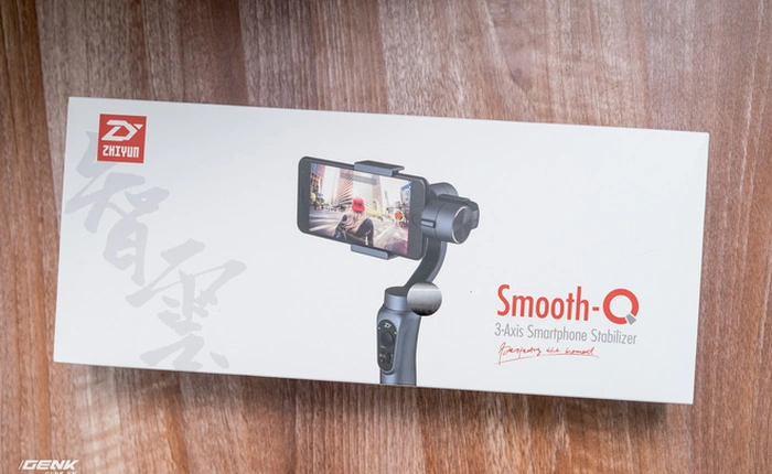 Quay thưởng chương trình tặng bạn đọc gậy chống rung 3 trục Zhiyun Smooth Q