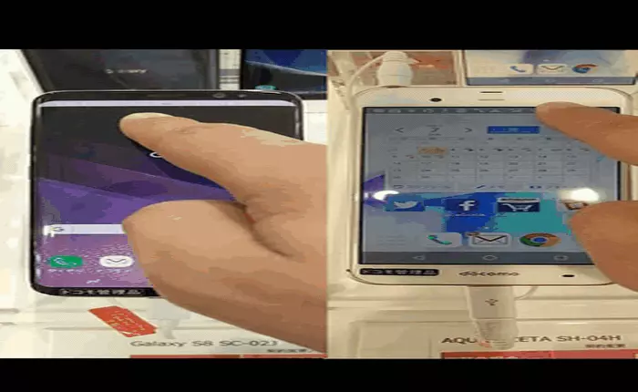 So sánh sự khác biệt giữa màn hình tiêu chuẩn của Galaxy S8 với màn hình có tần số quét 120Hz