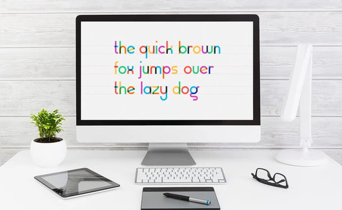 Font chữ nhiều màu, tính năng mới của Adobe Illustrator