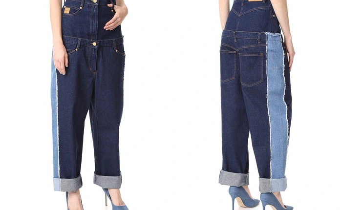 Mặc dù có giá tới 16 triệu đồng cùng thiết kế khá lạ đời, thế nhưng chiếc quần bò gây ảo giác này vẫn “cháy hàng”