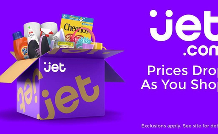 Jet.Com: Startup 2 năm tuổi được Walmart chi 3,3 tỷ USD mua lại vì "cả gan" đua giá rẻ với Amazon