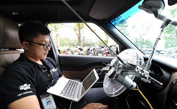 Công nghệ xe ô tô tự lái của FPT lần đầu được thử nghiệm thực tế